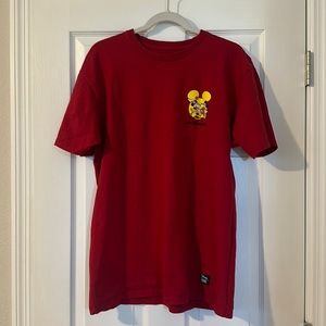 Red Vans Mickey and Minnie T-Shirt